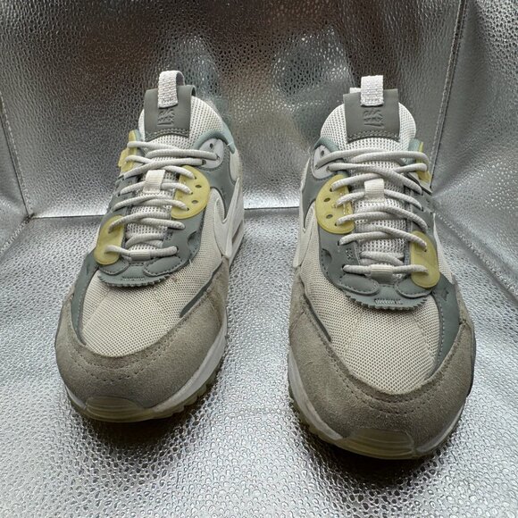 Size 8 Nike Air Max 90 Futura Mint Gray Green Womens Athletic Sneaker DM9922-105 - Picture 5 of 10